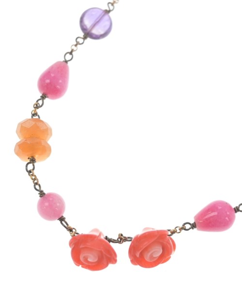 mikia（ミキア）ネックレス オレンジ サイズ:- レディース/2200659383259