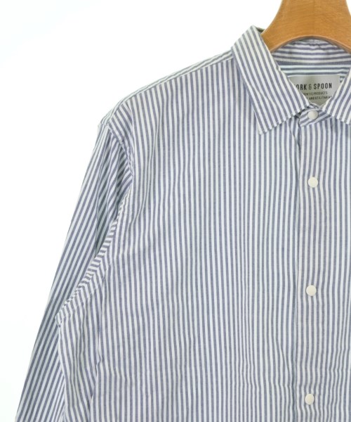 FORK&SPOON（フォークアンドスプーン）カジュアルシャツ 紺 サイズ:4(XL位) メンズ/2200622631011