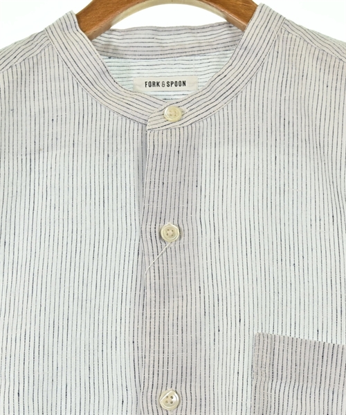 FORK&SPOON（フォークアンドスプーン）カジュアルシャツ 白 サイズ:4(XL位) メンズ/2200619659011