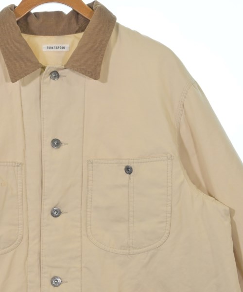FORK&SPOON（フォークアンドスプーン）カバーオール ベージュ サイズ:4(XL位) メンズ/2200633076016
