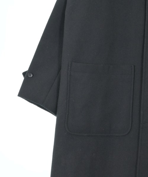 FORK&SPOON（フォークアンドスプーン）ステンカラーコート 黒 サイズ:5(XXL位) メンズ/2200618086016