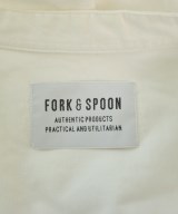 FORK&SPOON（フォークアンドスプーン）カジュアルシャツ 白 サイズ:5(XXL位) メンズ/2200651222020