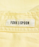 FORK&SPOON（フォークアンドスプーン）カジュアルシャツ 黄 サイズ:5(XXL位) メンズ/2200682503020