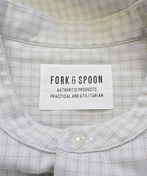 FORK&SPOON（フォークアンドスプーン）カジュアルシャツ グレー サイズ:4(XL位) メンズ/2200686055112