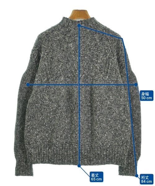 FORK&SPOON（フォークアンドスプーン）ニット・セーター グレー サイズ:1(S位) レディース/2200621092011