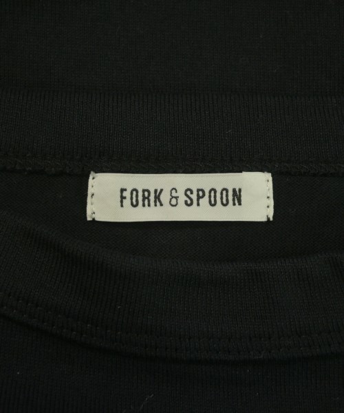 FORK&SPOON（フォークアンドスプーン）Tシャツ・カットソー 黒 サイズ:1(S位) レディース/2200626641122
