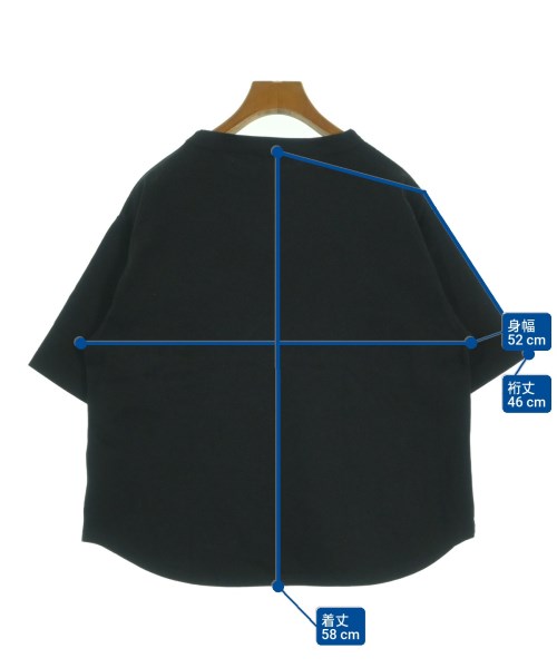 FORK&SPOON（フォークアンドスプーン）Tシャツ・カットソー 黒 サイズ:1(S位) レディース/2200626641122