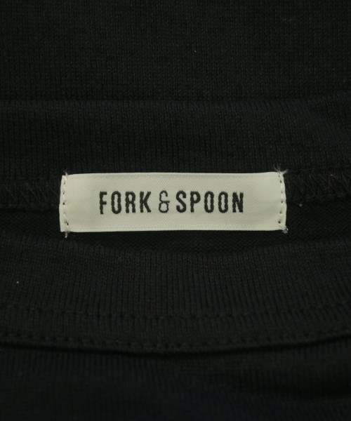FORK&SPOON（フォークアンドスプーン）Tシャツ・カットソー 黒 サイズ:1(S位) レディース/2200626641139