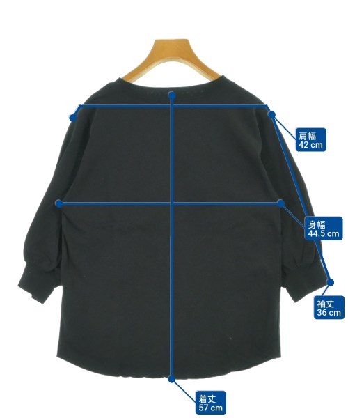 FORK&SPOON（フォークアンドスプーン）Tシャツ・カットソー 黒 サイズ:1(S位) レディース/2200637008105