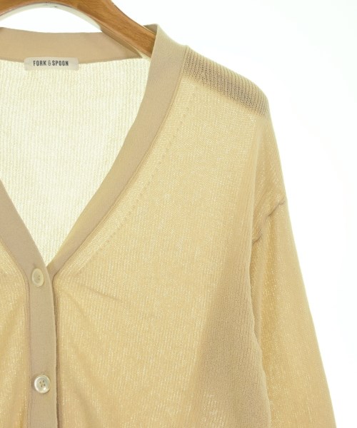 FORK&SPOON（フォークアンドスプーン）カーディガン ベージュ サイズ:ONE レディース/2200624048053