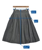 FORK&SPOON（フォークアンドスプーン）ロング・マキシ丈スカート グレー サイズ:1(S位) レディース/2200637192026