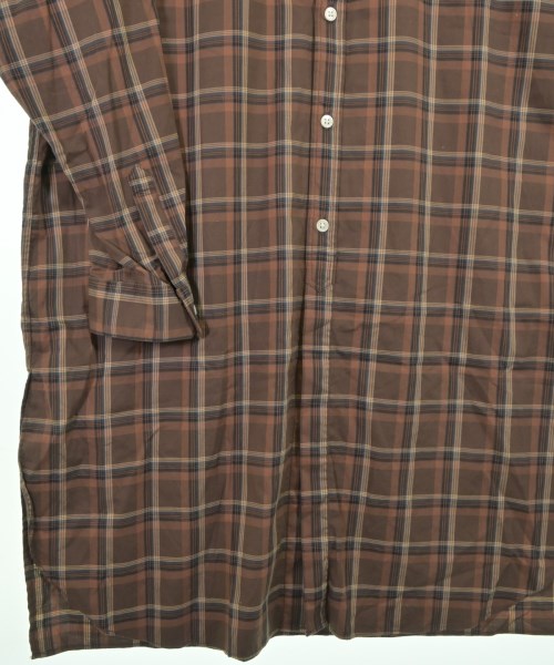 FORK&SPOON（フォークアンドスプーン）シャツワンピース 茶 サイズ:ONE レディース/2200626122072