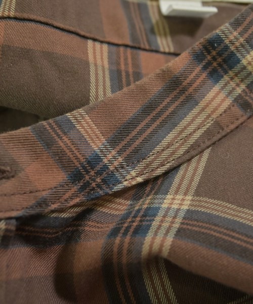 FORK&SPOON（フォークアンドスプーン）シャツワンピース 茶 サイズ:ONE レディース/2200626122072