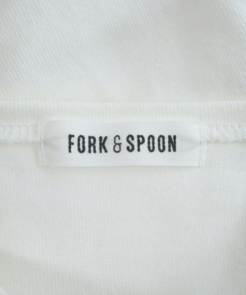 FORK&SPOON（フォークアンドスプーン）Tシャツ・カットソー 白 サイズ:ONE レディース/2200628706096