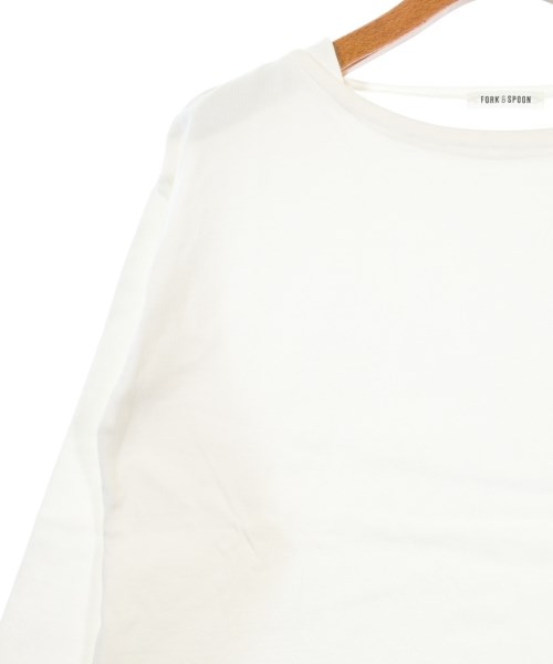 FORK&SPOON（フォークアンドスプーン）Tシャツ・カットソー 白 サイズ:ONE レディース/2200628706096