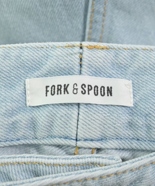 FORK&SPOON（フォークアンドスプーン）デニムパンツ 青 サイズ:1(S位) レディース/2200626503024