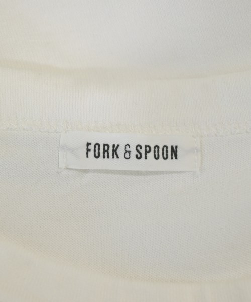 FORK&SPOON（フォークアンドスプーン）Tシャツ・カットソー 白 サイズ:1(S位) レディース/2200640840099