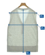 FORK&SPOON（フォークアンドスプーン）ベスト/ノースリーブ グレー サイズ:1(S位) レディース/2200612398085