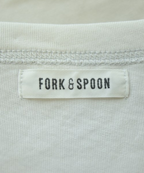 FORK&SPOON（フォークアンドスプーン）Tシャツ・カットソー 白 サイズ:1(S位) レディース/2200613799263