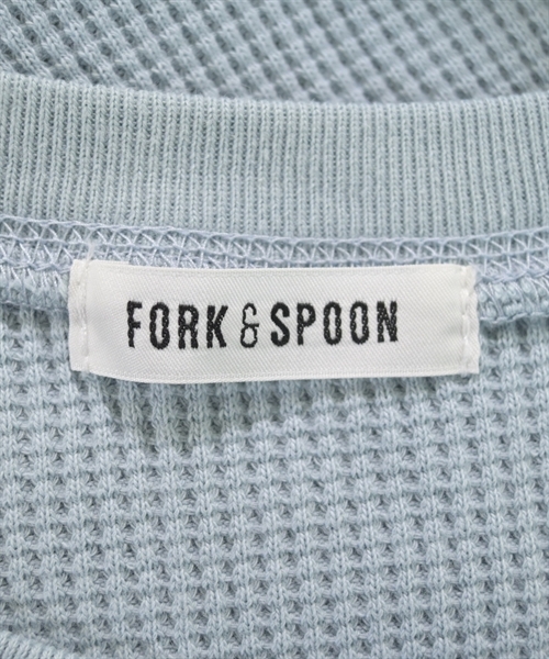 FORK&SPOON（フォークアンドスプーン）ワンピース 青 サイズ:ONE レディース/2200615655086