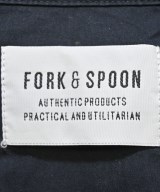 FORK&SPOON（フォークアンドスプーン）シャツワンピース 紺 サイズ:F レディース/2200627810015