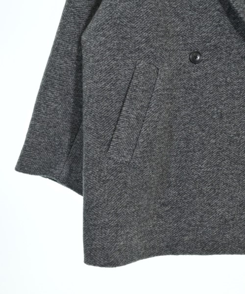 FORK&SPOON（フォークアンドスプーン）ピーコート グレー サイズ:1(S位) レディース/2200630098028