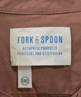 FORK&SPOON（フォークアンドスプーン）カジュアルシャツ 茶 サイズ:ONE レディース/2200607959116