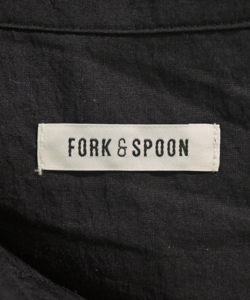 FORK&SPOON（フォークアンドスプーン）カジュアルシャツ 黒 サイズ:1(S位) レディース/2200599536166