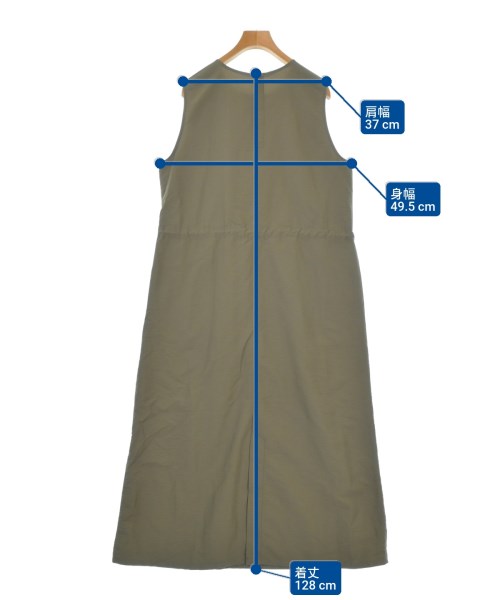 FORK&SPOON（フォークアンドスプーン）ワンピース カーキ サイズ:2(M位) レディース/2200672690020
