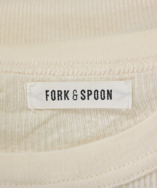 FORK&SPOON（フォークアンドスプーン）Tシャツ・カットソー 白 サイズ:F レディース/2200677650029