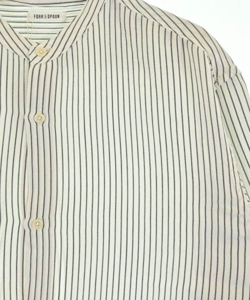 FORK&SPOON（フォークアンドスプーン）シャツワンピース 白 サイズ:1(S位) レディース/2200677281025