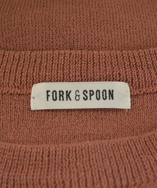 FORK&SPOON（フォークアンドスプーン）ニット・セーター 茶 サイズ:ONE レディース/2200690999037