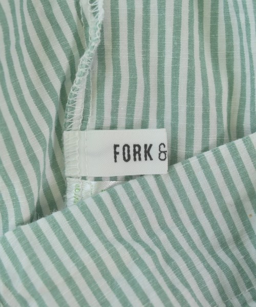 FORK&SPOON（フォークアンドスプーン）ブラウス 緑 サイズ:1(S位) レディース/2200690631012