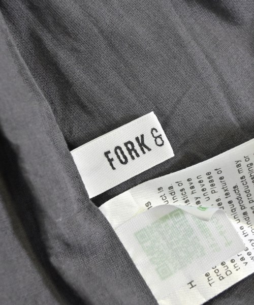 FORK&SPOON（フォークアンドスプーン）ワンピース グレー サイズ:2(M位) レディース/2200693651048