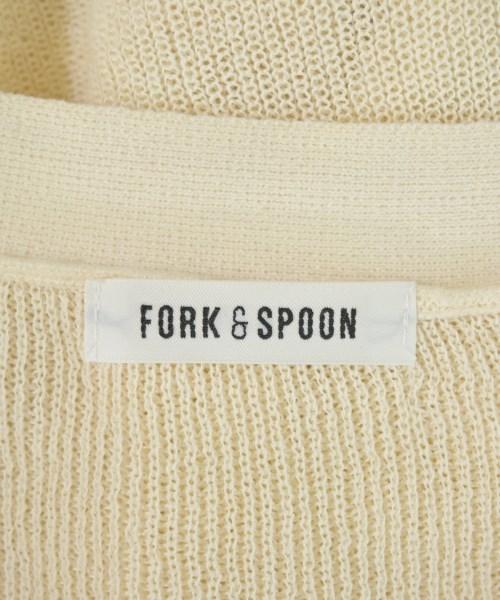 FORK&SPOON（フォークアンドスプーン）カーディガン 白 サイズ:1(S位) レディース/2200695923044