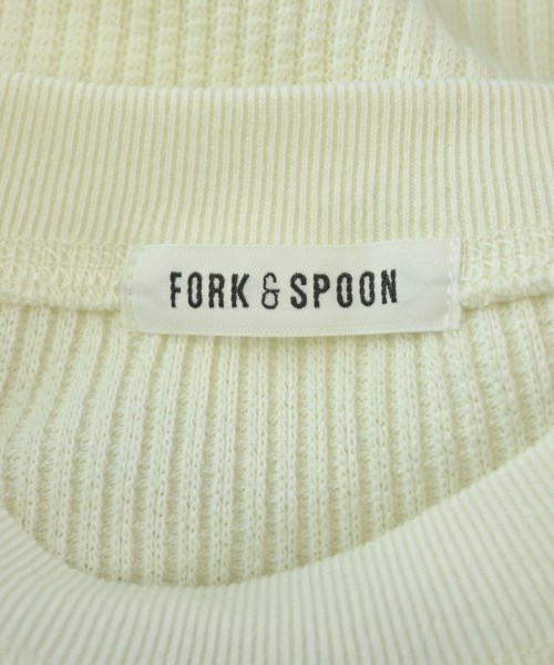 FORK&SPOON（フォークアンドスプーン）Tシャツ・カットソー 白 サイズ:1(S位) レディース/2200693006053