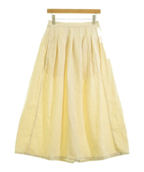 FORK&SPOON(フォークアンドスプーン)ロング・マキシ丈スカート 白 サイズ:1(S位)/2200656042029