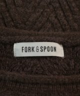 FORK&SPOON（フォークアンドスプーン）ニット・セーター 茶 サイズ:1(S位) レディース/2200655870012