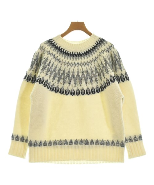 FORK&SPOON(フォークアンドスプーン)ニット・セーター 白 サイズ:F/2200660110011