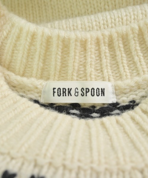 FORK&SPOON（フォークアンドスプーン）ニット・セーター 白 サイズ:F レディース/2200660110011