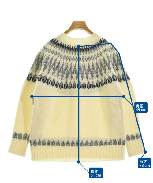 FORK&SPOON（フォークアンドスプーン）ニット・セーター 白 サイズ:F レディース/2200660110011