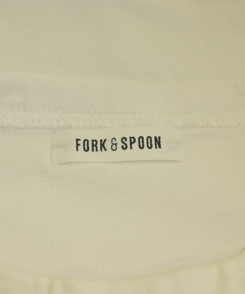 FORK&SPOON（フォークアンドスプーン）Tシャツ・カットソー 白 サイズ:1(S位) レディース/2200708452035