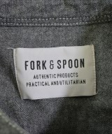 FORK&SPOON（フォークアンドスプーン）シャツワンピース グレー サイズ:ONE レディース/2200713819014