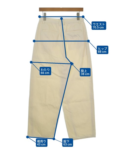 FORK&SPOON（フォークアンドスプーン）デニムパンツ 白 サイズ:2(M位) レディース/2200637469050