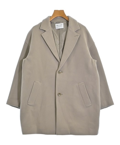 FORK&SPOON(フォークアンドスプーン)チェスターコート 茶 サイズ:ONE/2200633354060