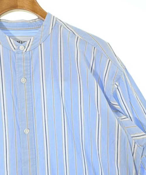 FORK&SPOON（フォークアンドスプーン）シャツワンピース 青 サイズ:1(S位) レディース/2200633354329