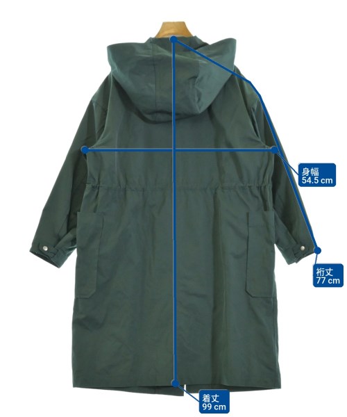 FORK&SPOON（フォークアンドスプーン）マウンテンパーカー 緑 サイズ:F レディース/2200647051016