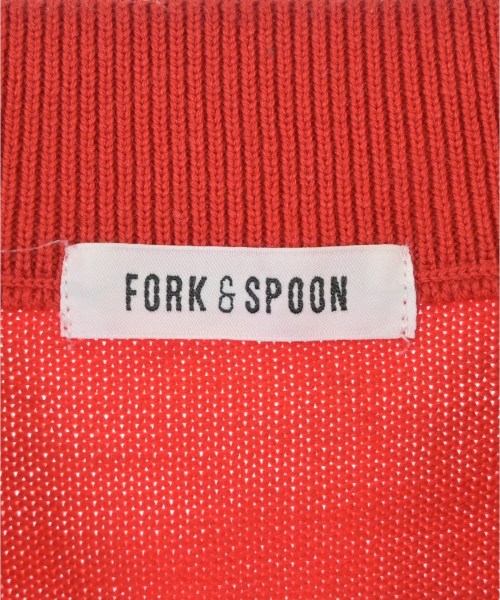 FORK&SPOON（フォークアンドスプーン）カーディガン 赤 サイズ:1(S位) レディース/2200648146056