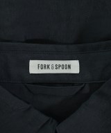 FORK&SPOON（フォークアンドスプーン）カジュアルシャツ 黒 サイズ:1(S位) レディース/2200701485092