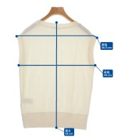 FORK&SPOON（フォークアンドスプーン）ノースリーブ 白 サイズ:1(S位) レディース/2200669189025